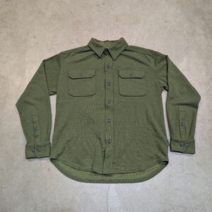 Stio Basis Power Dry Shirt Men's M Green Button Up